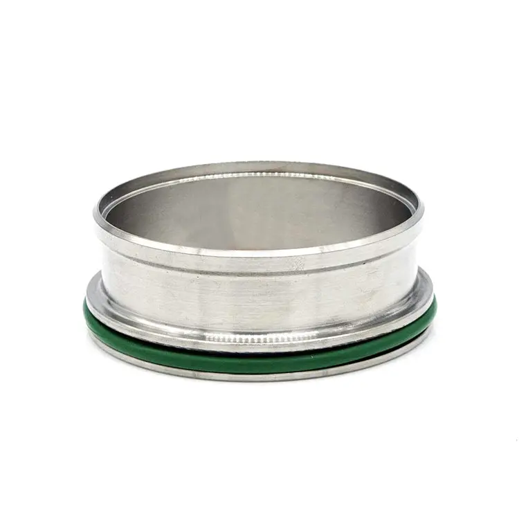 Heavy-Duty Titanium Clamp Flange – Fits 3.5" Od Tubing, Includes Fkm O-Ring 1