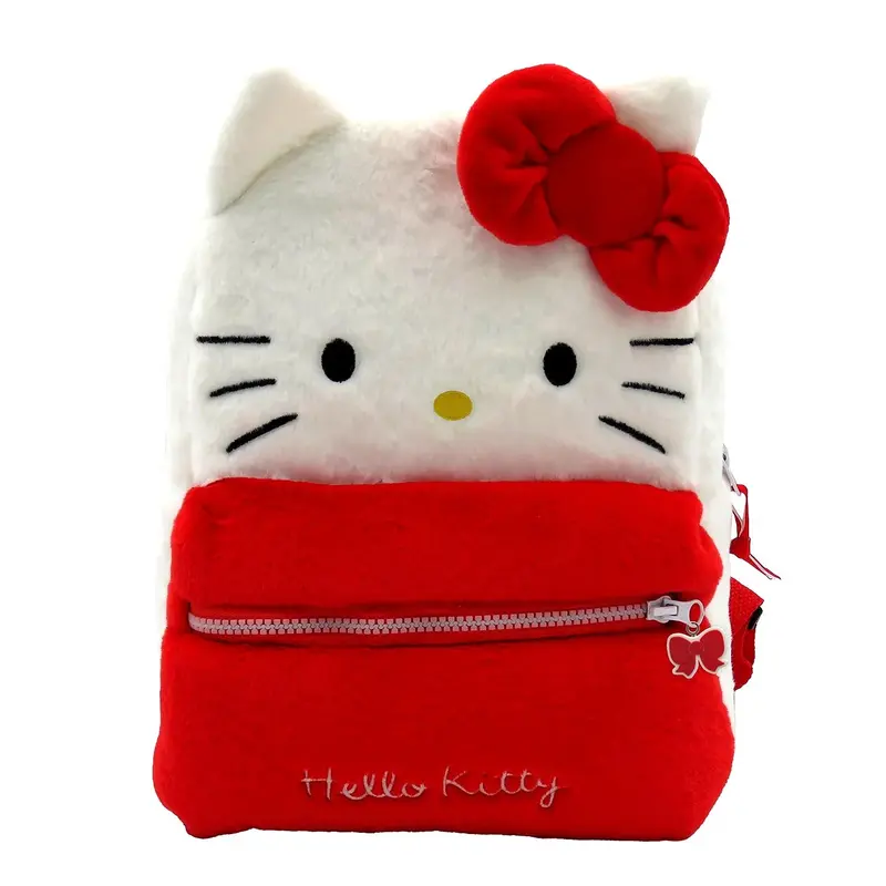 Hello Kitty Faux Fur Backpack – 30Cm 1