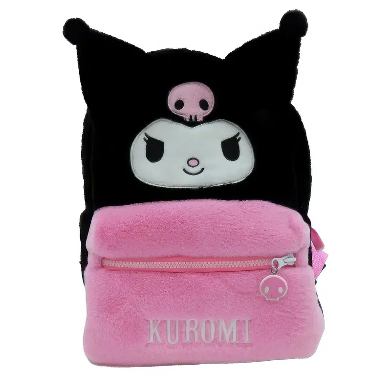 Hello Kitty Kuromi Themed Plush Backpack – 30Cm 1