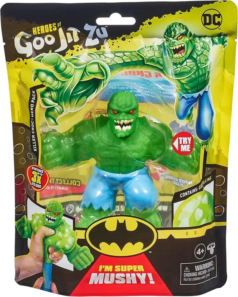 Heroes Of Goo Jit Zu Dc Series 4 Hero Pack – Killer Croc Stretch Figure 1