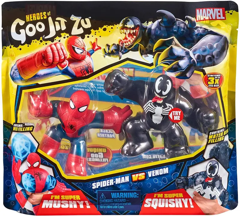 Heroes Of Goo Jit Zu Marvel Battle Pack – Spider-Man Vs. Venom Edition 1
