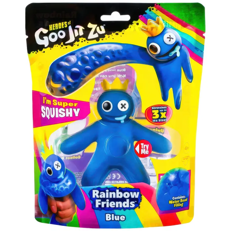 Heroes Of Goo Jit Zu Rainbow Friends Action Figure – Blue Variant 1