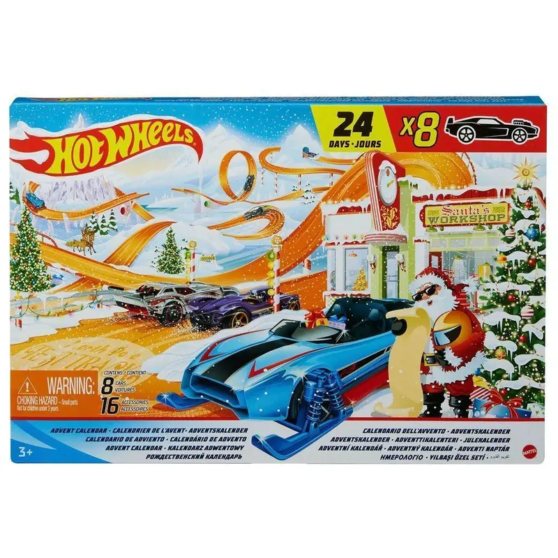 Hot Wheels 2021 Countdown To Christmas Advent Calendar 1