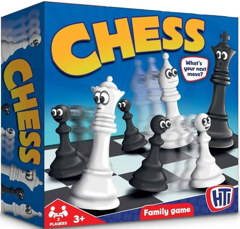 Hti Traditional Wooden Chess Set With Classic Pieces And Board 1