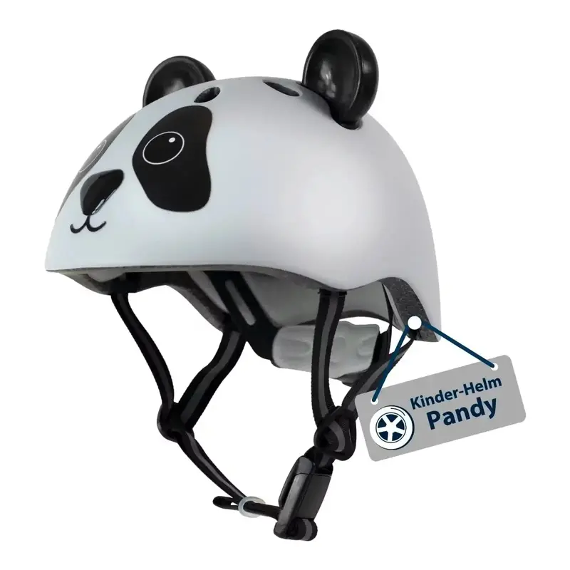 Hudora Pandy Kids' Helmet – White, Small Size (48–52 Cm) 1