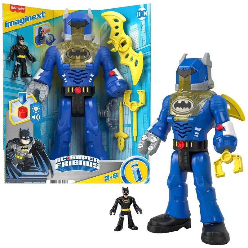 Imaginext Dc Batman Insider Figure With Exo-Suit Accessories 1