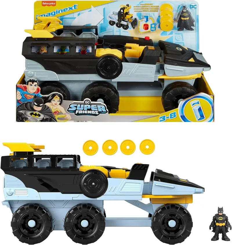 Imaginext Dc Super Friends Bat-Tank Transforming Vehicle 1