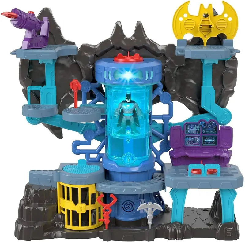 Imaginext Dc Super Friends Bat-Tech Interactive Batcave Playset 1