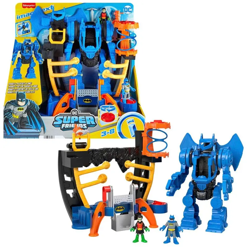 Imaginext Dc Super Friends Batman Robo Command Center Playset 1