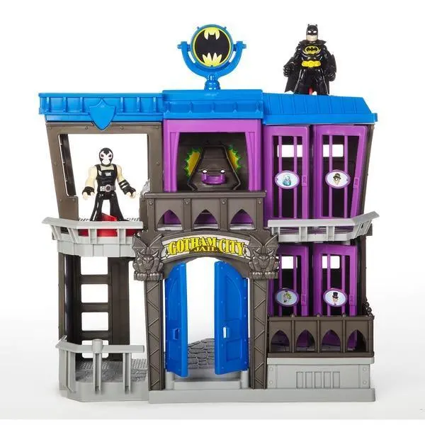 Imaginext Dc Super Friends Gotham City Jail Interactive Playset 1