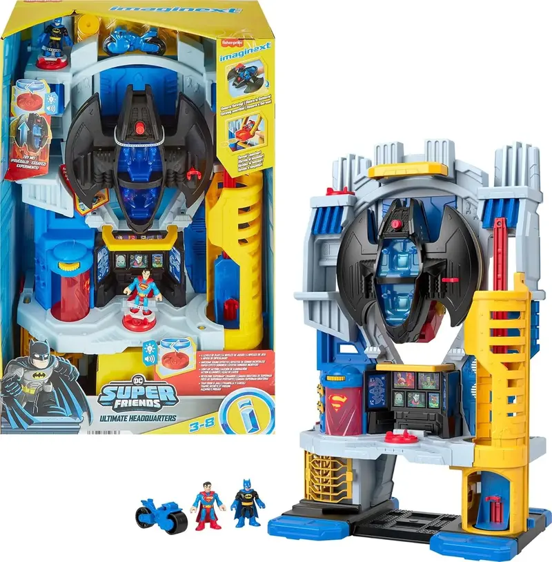 Imaginext Dc Super Friends Ultimate Hq Playset 1