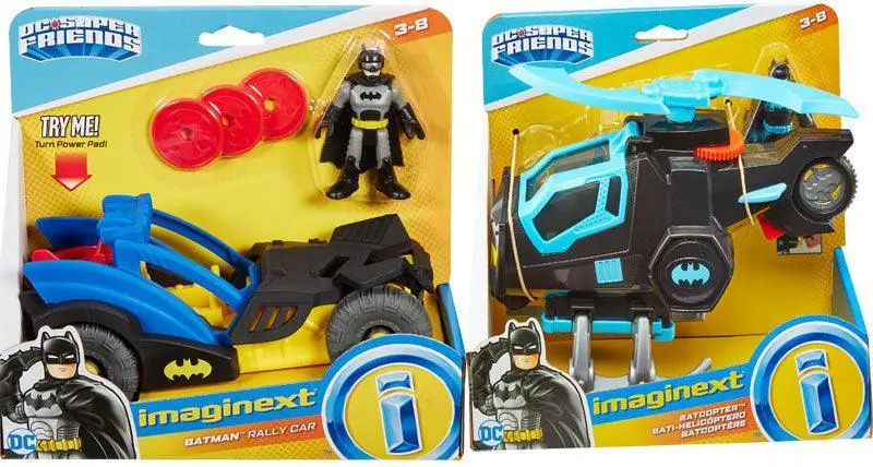 Imaginext Dc Super Hero Friends Interactive Toy Vehicle (Assorted Styles) 1