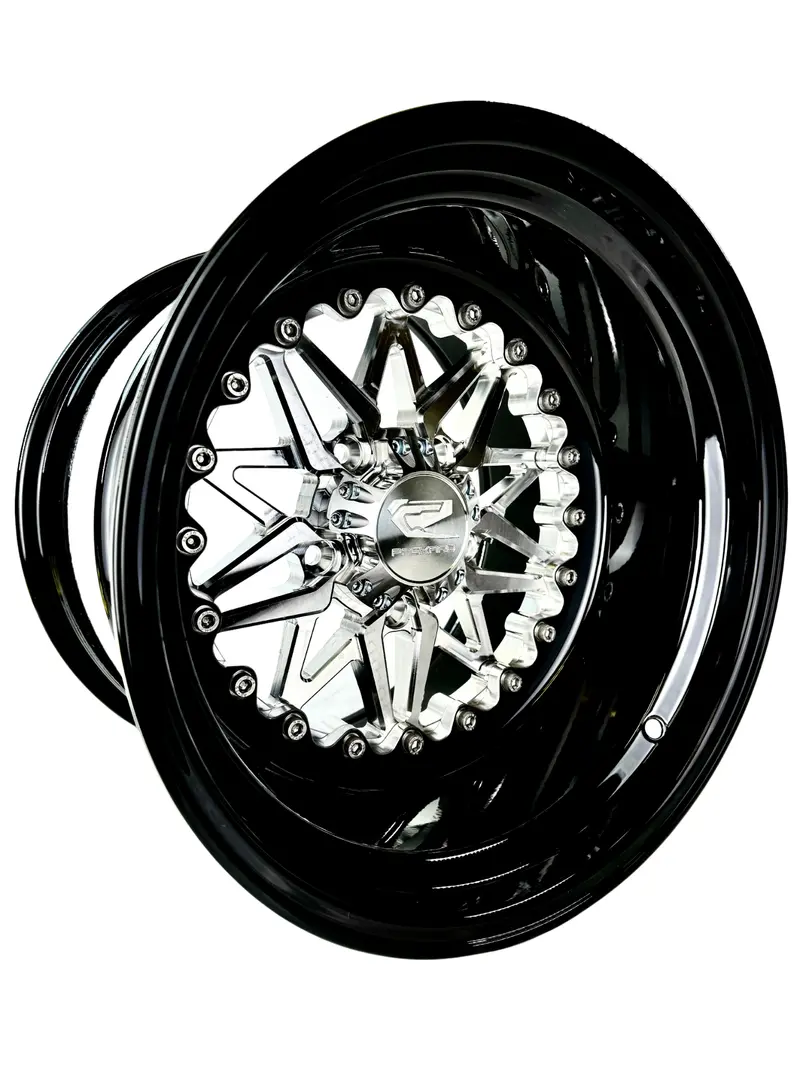 Impact 2.0 Ff Forged Silver Wheel For Polaris Rzr Pro R – 5X4.5 1