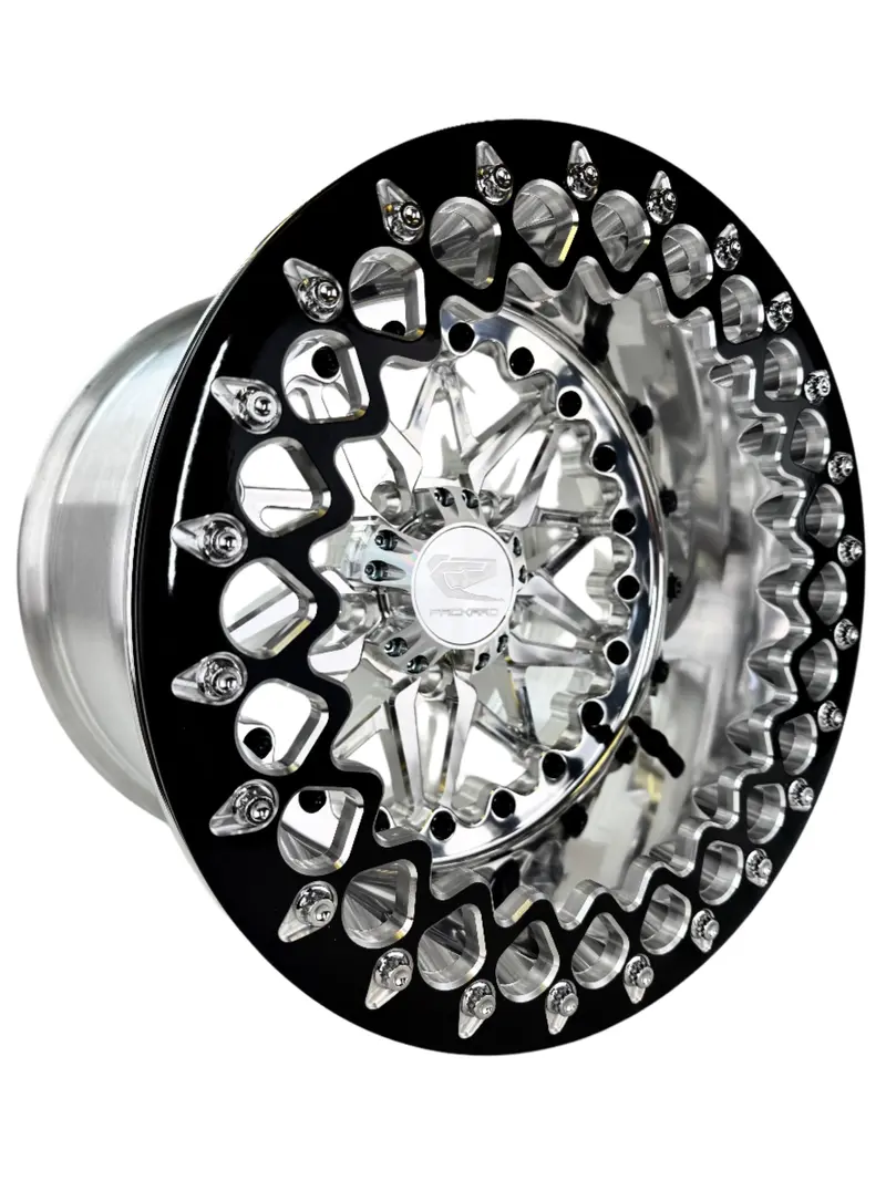 Impact Ff Forged Polished Beadlock Wheel – Silver, Rzr Pro R 5X4.5 1
