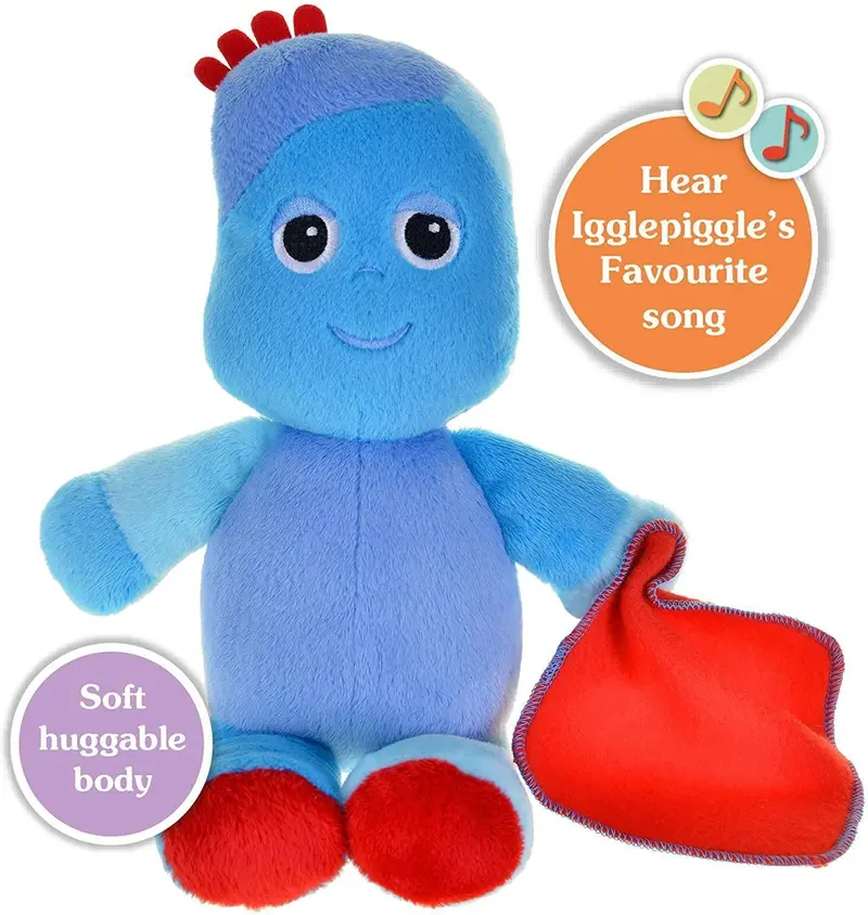In The Night Garden Singing Snuggly Igglepiggle Plush Toy 1