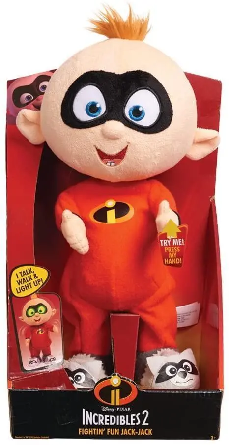 Incredibles 2 Jack-Jack Interactive Plush Toy With Baby Sounds & Movements 1
