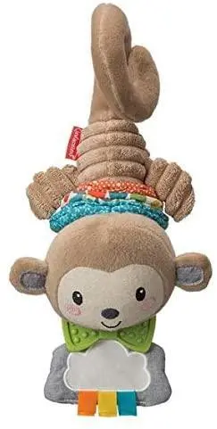 Infantino Go Gaga Monkey Musical Pull-Down Toy – Hanging Infant Activity 1