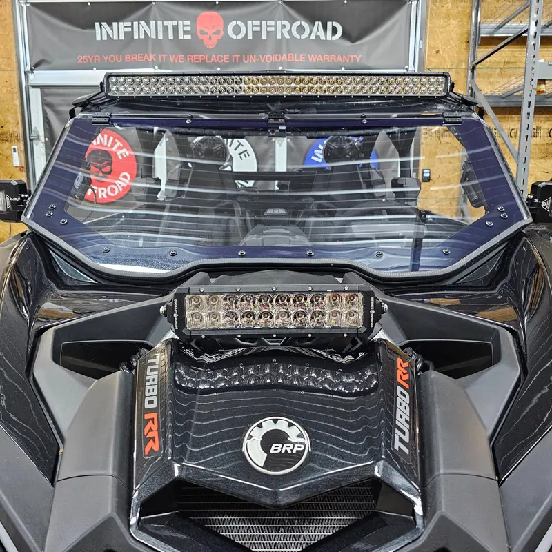 Infinite Offroad Can-Am X3 High-Output Light Bar Kit – 10", 40", Or 50" Options 1