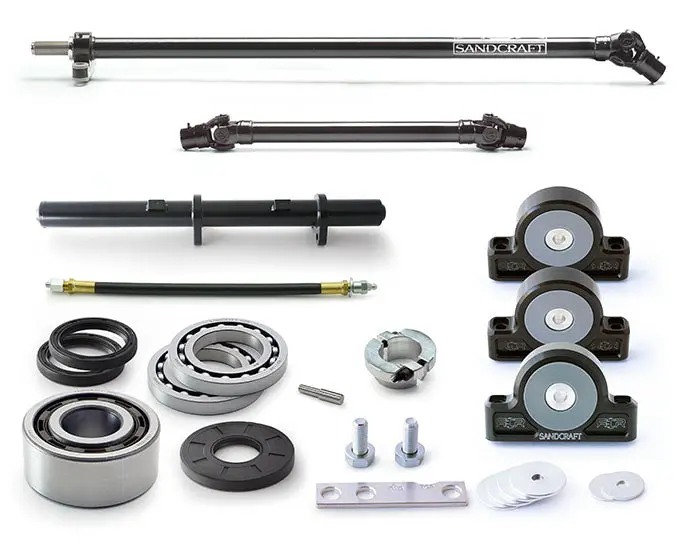 Integrated Drivetrain Kit For 2017–2023 Polaris Rzr Xp 1000 (2-Seater) 1