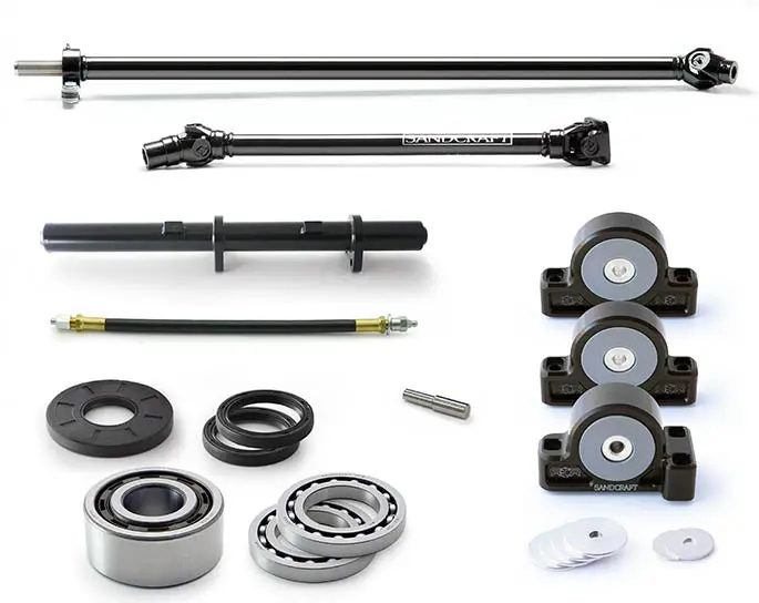Integrated Drivetrain Kit For 2018–2021 Polaris Rzr Turbo S (2-Seater) 1