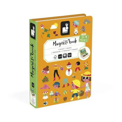 Janod 4 Seasons Magneti'Book – Magnetic Storyboard Set 1