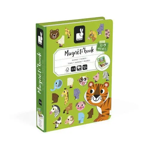 Janod Animals Magneti'Book – Interactive Magnetic Picture Book 1