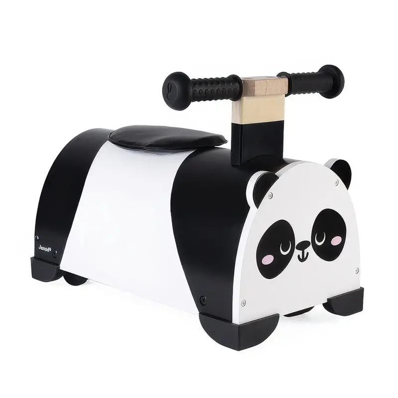 Janod Wooden Panda Ride-On Toy For Toddlers 1