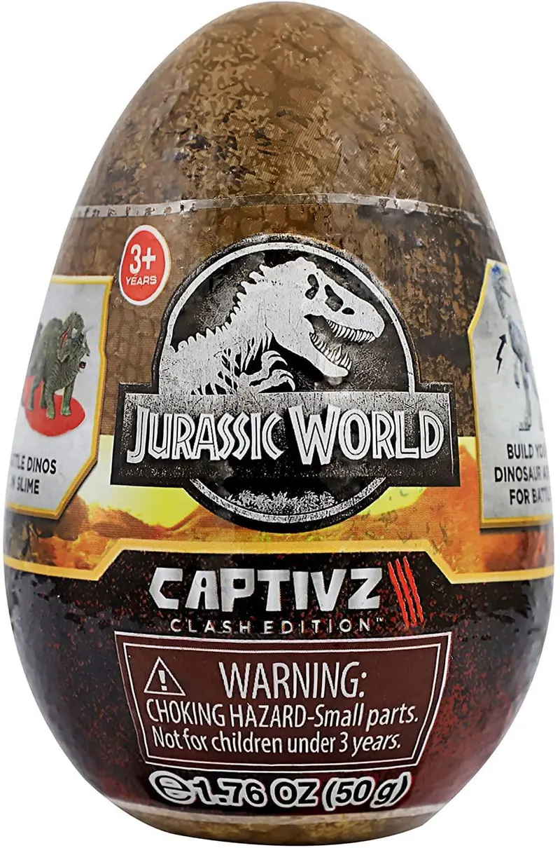 Jurassic World Captivz Clash Slime Egg – Dino-Themed Surprise 1