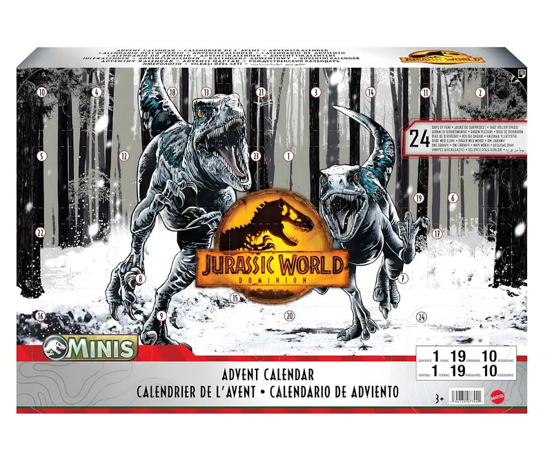 Jurassic World Holiday Countdown Calendar 1