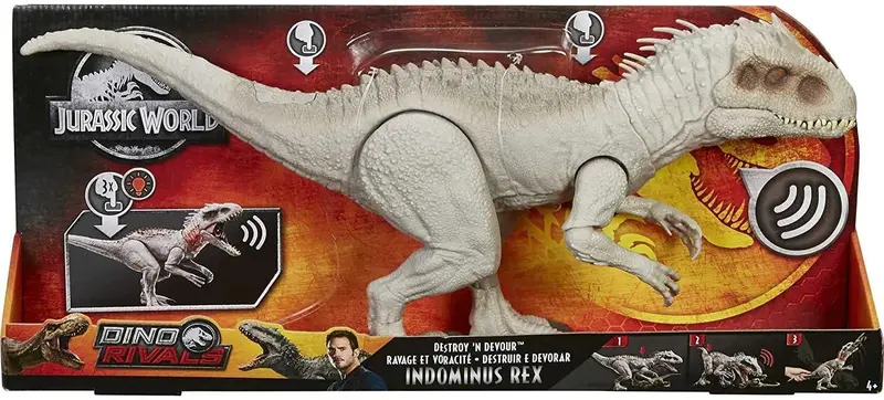 Jurassic World Indominus Rex Destroy-And-Destroy Playset 1