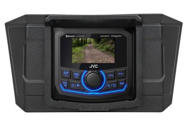Jvc Mr1 Media Receiver Plug-And-Play Kit For 2020+ Polaris Rzr Pro Series 1