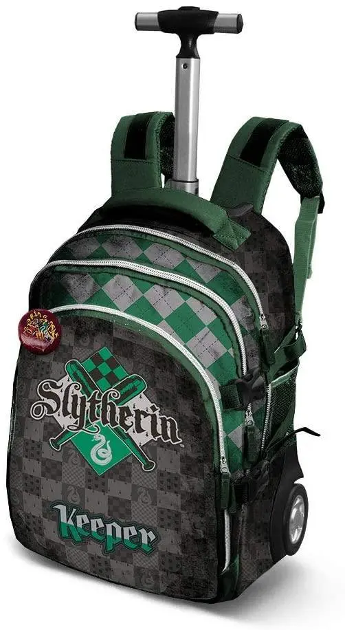 Karactermania Harry Potter Slytherin Quidditch Travel Trolley 1