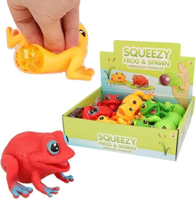 Keycraft Frog And Tadpole Squeezy Stress Toy Pair 1