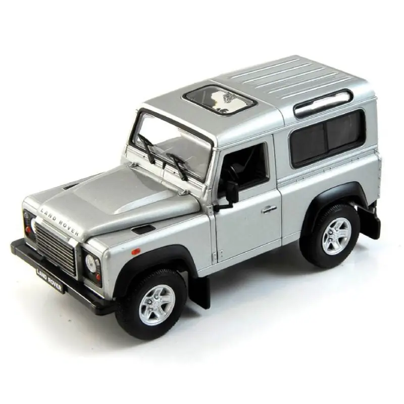 Keycraft Land Rover Defender 90 – Silver 14Cm Collectible Toy Car 1