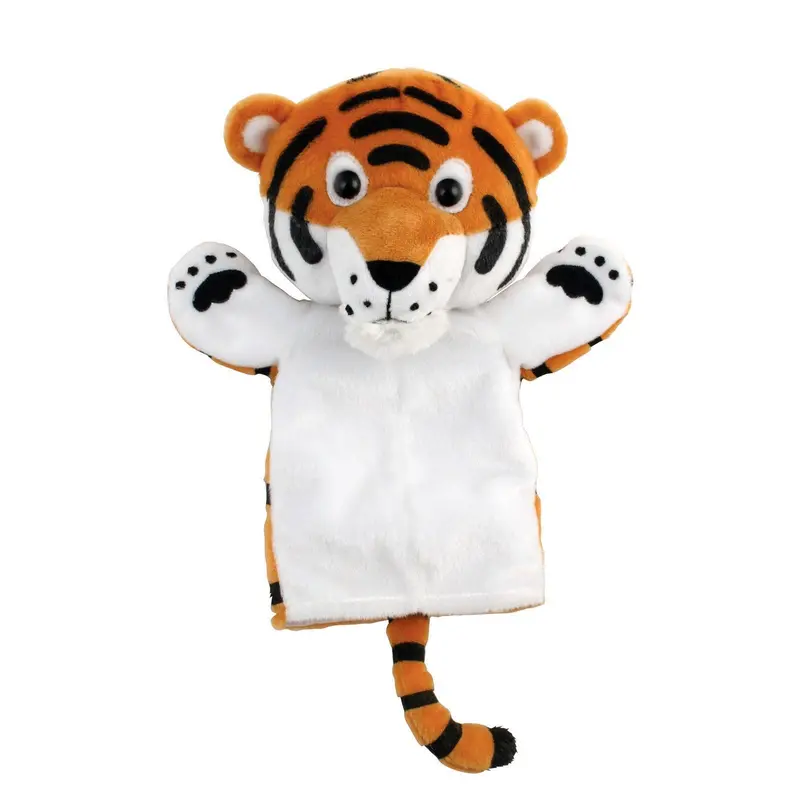 Keycraft Tiger Hand Puppet – Soft & Expressive Puppet Pal 1