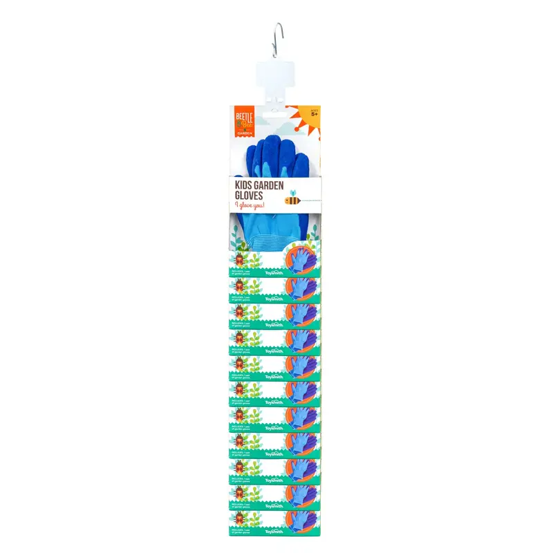 Kids’ Garden Gloves Clip-On Merchandising Strip 1