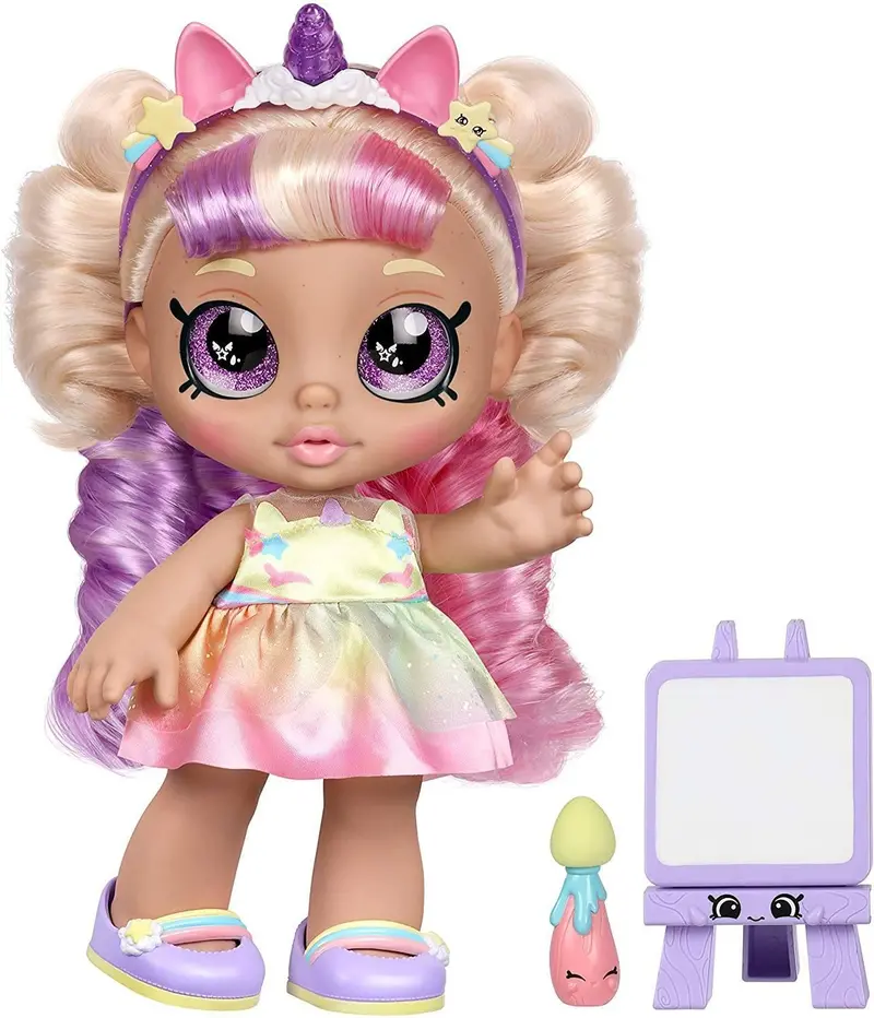 Kindi Kids Mystabella Unicorn Dress-Up Doll – 25Cm Toddler-Friendly Collectible With Fantasy Outfit 1