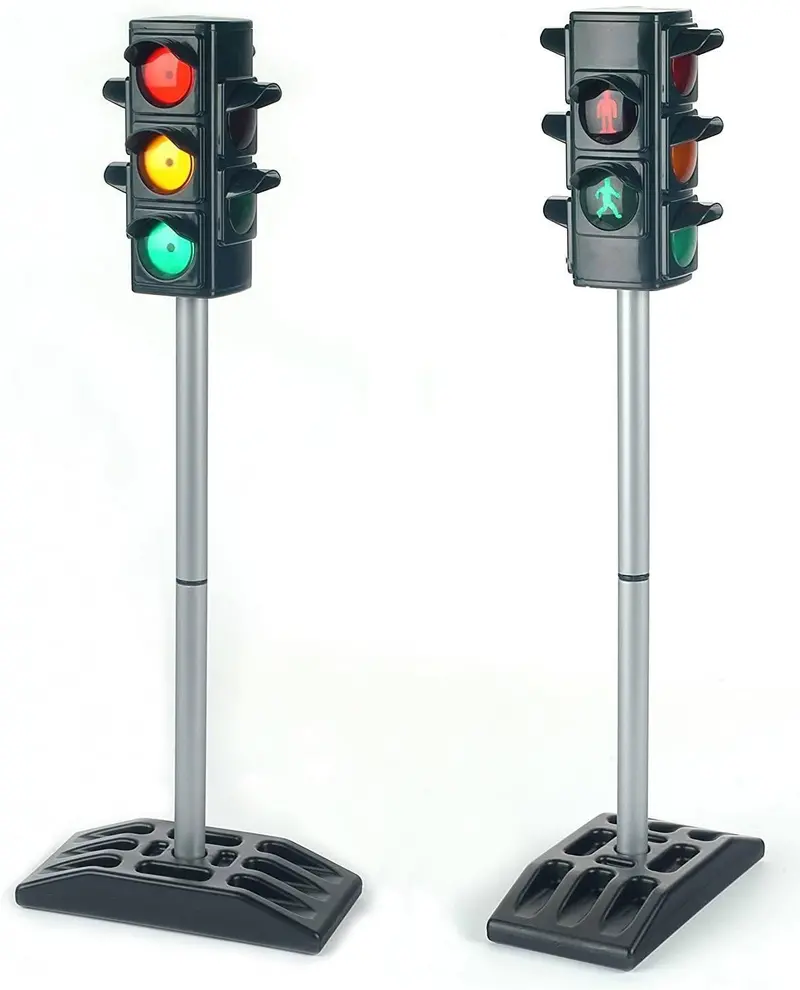Klein 2990 Interactive Traffic Light Ride-On Toy – Motorized Learning Vehicle For Toddlers 1