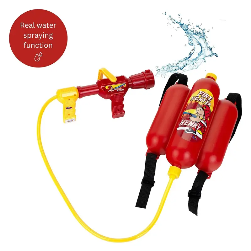 Klein 8932 Henry Firefighter Water Sprayer Toy For Imaginative Play 1