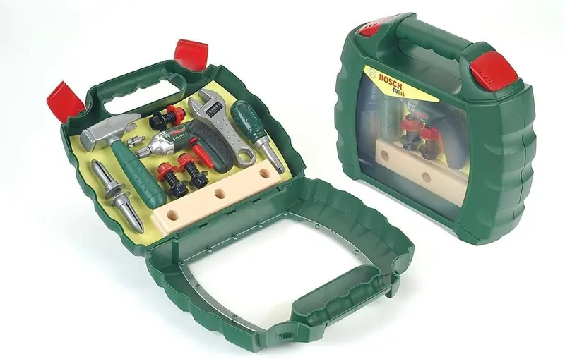 Klein Bosch Ixolino Work Case With Tools – Construction-Themed Playset (8394) 1