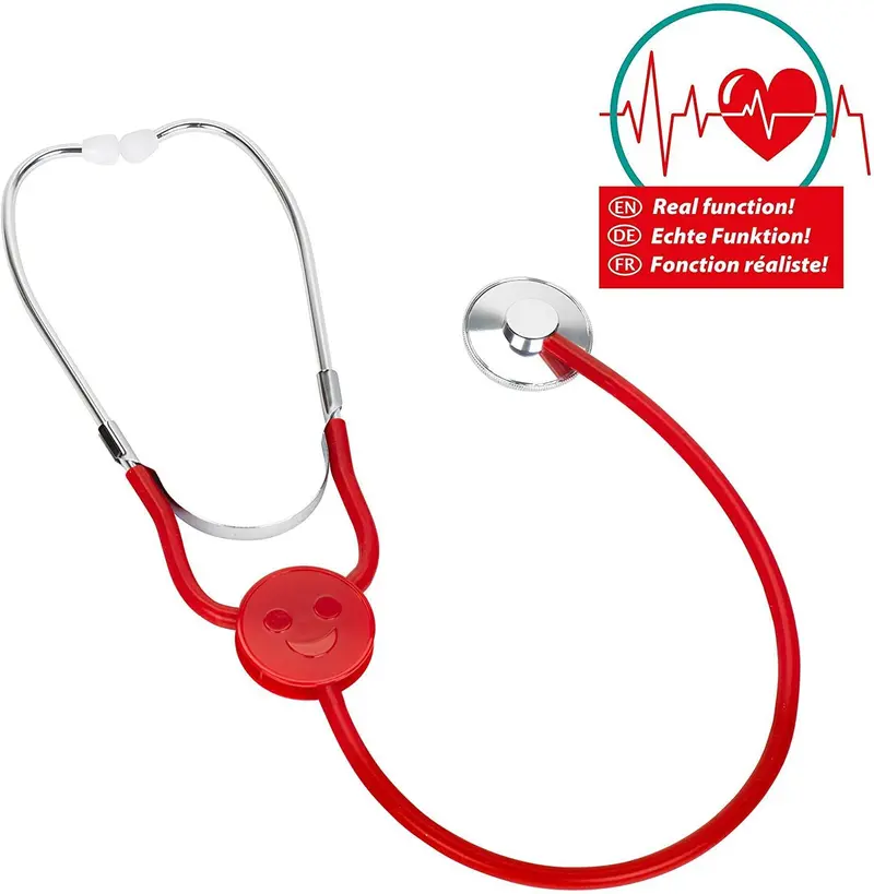 Klein Metal-Style Toy Stethoscope For Pretend Play 1