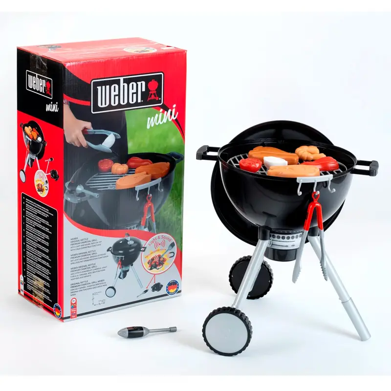 Klein Weber One Touch Premium Charcoal Grill – Light & Sound Features 1