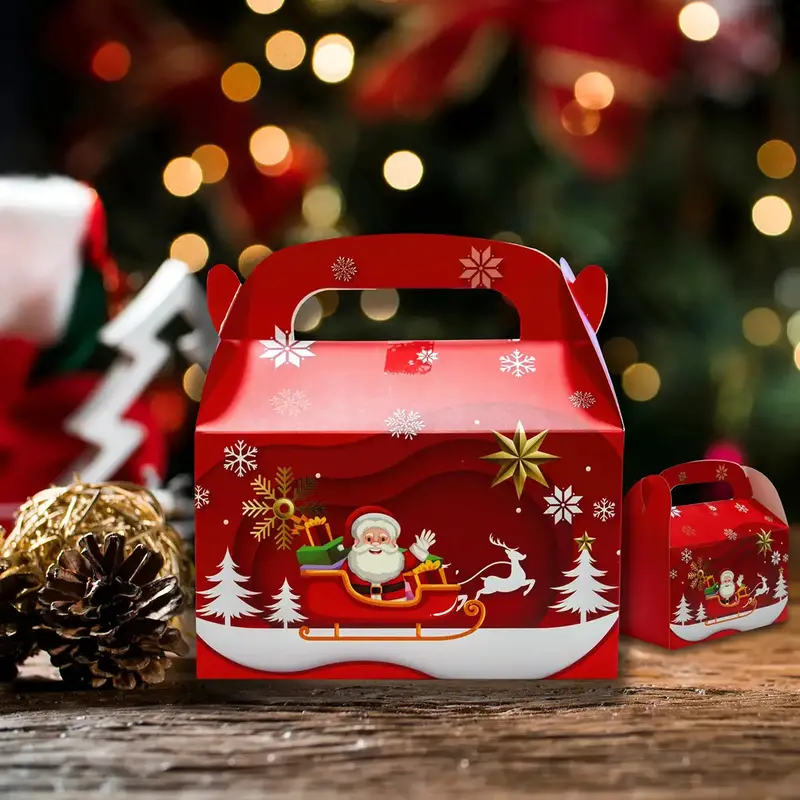 Large Red Assorted Christmas Candy Mix 1