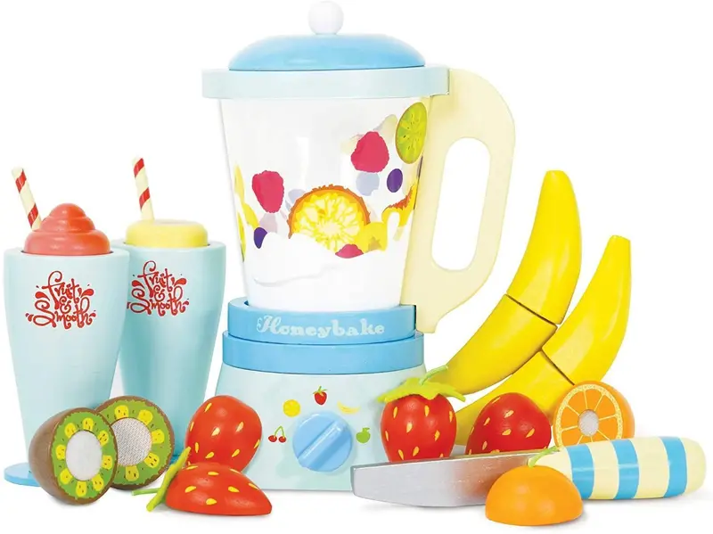 Le Toy Van Blender & Fruit Set – Wooden Pretend Cooking Toy 1