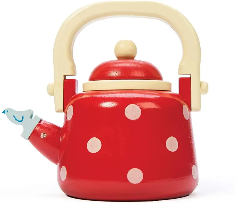 Le Toy Van Honeybake Dotty Kettle – Wooden Pretend Play Accessory 1