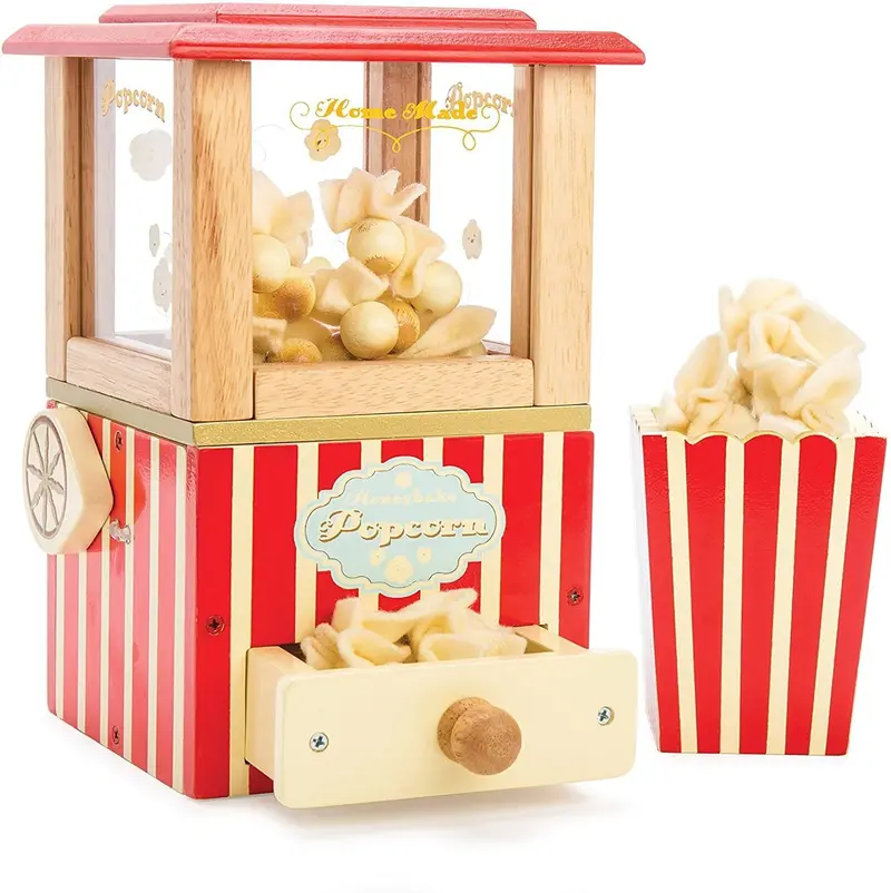 Le Toy Van Honeybake Retro Popcorn Machine – Interactive Pretend Play Toy 1