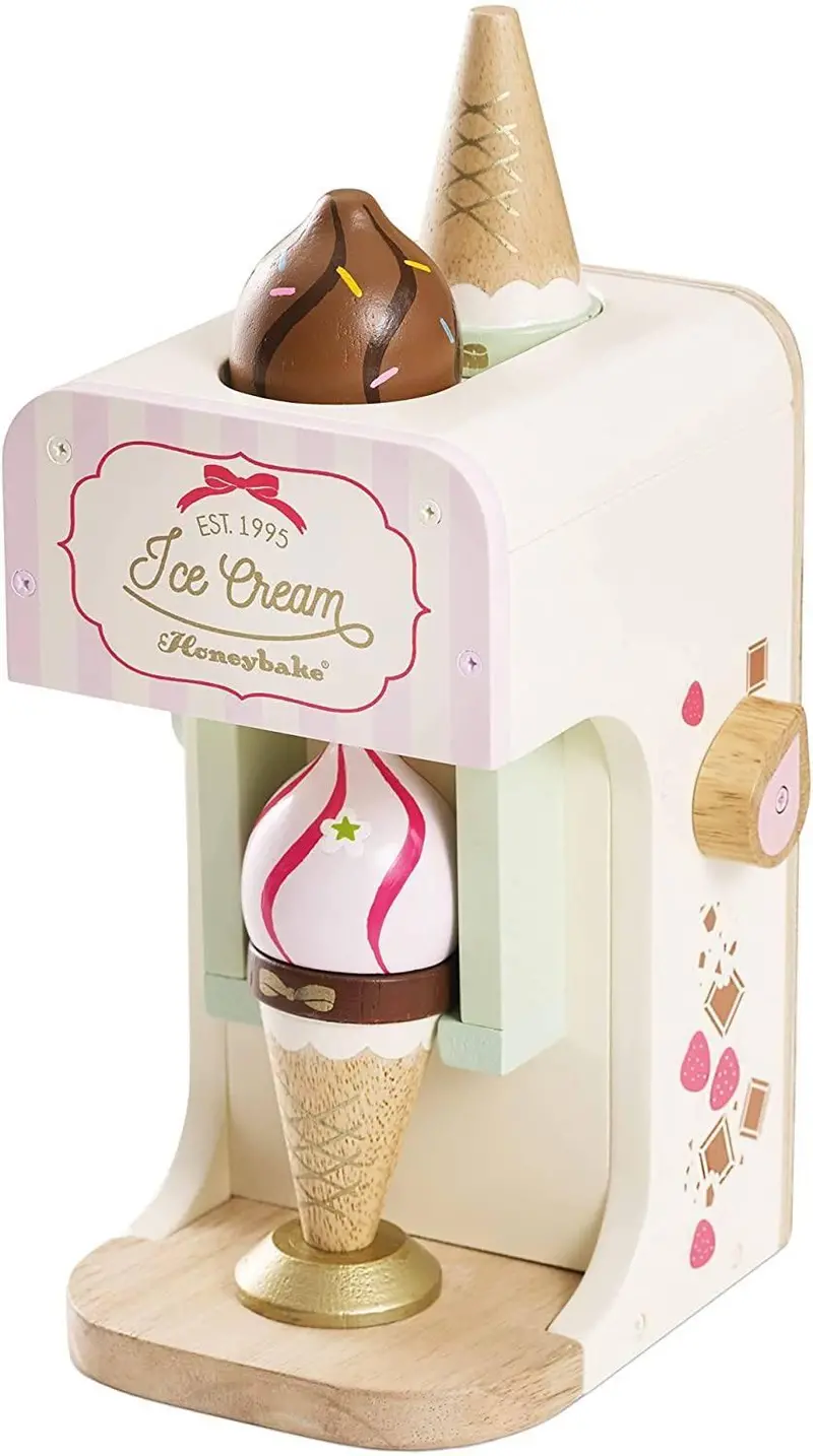Le Toy Van Ice Cream Maker Toy – Handcrafted Wooden Play Machine 1