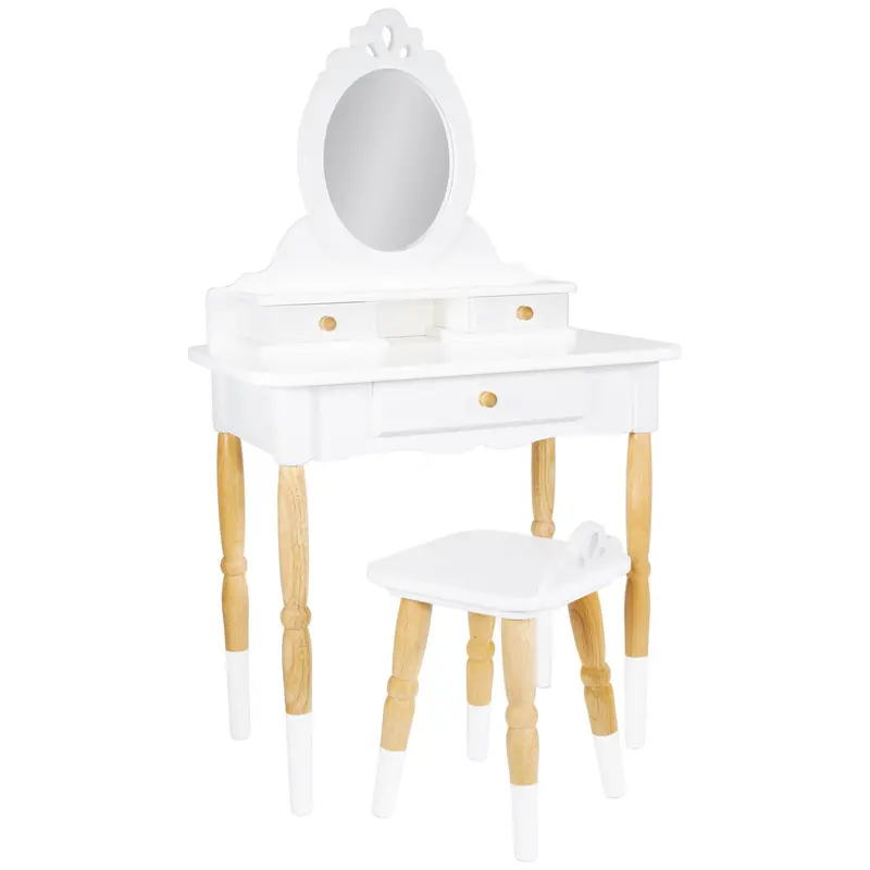 Le Toy Van Premium Wooden Vanity Table – Dollhouse Furniture Piece 1