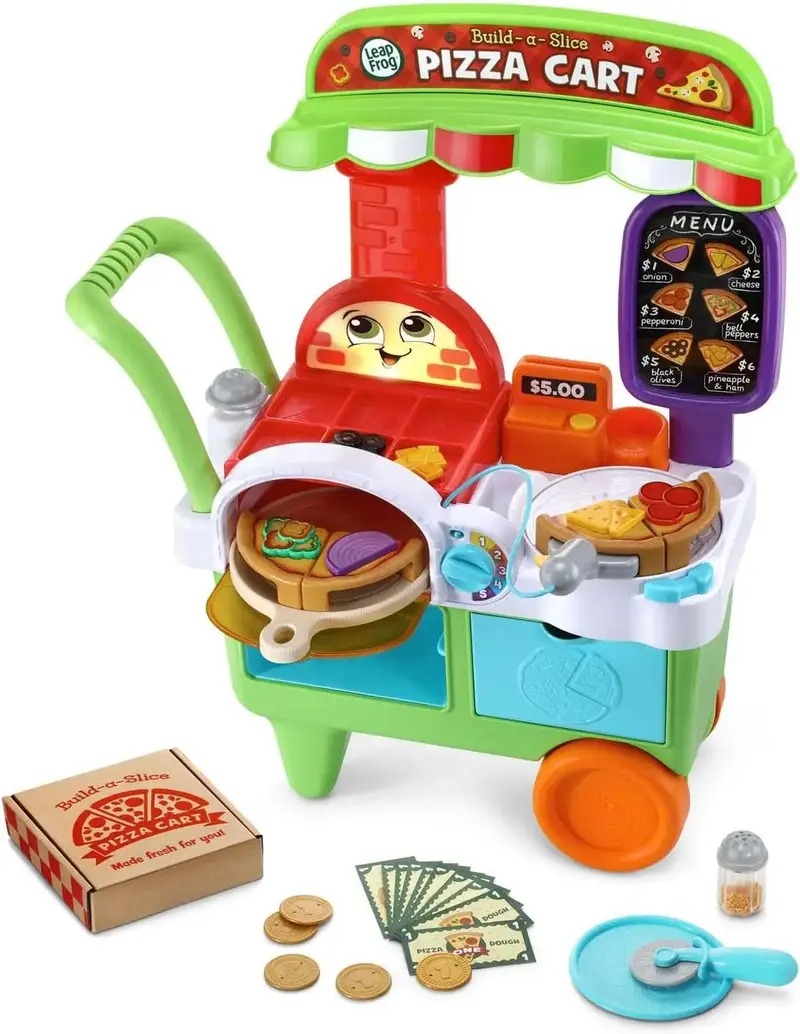 Leapfrog Interactive Pizza-Making Play Cart For Kids 1