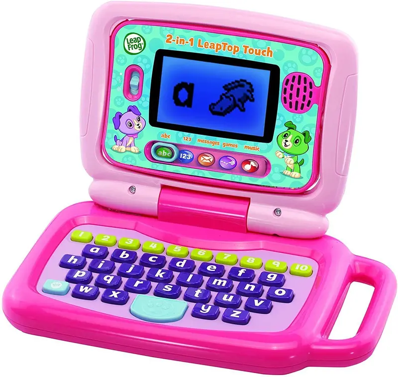 Leapfrog Leaptop Touch 2-In-1 Laptop – Pink Edition 1